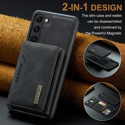 Pentru Samsung S23 Ultra Magnetic 2 în 1 Geanta portofel din piele Husa suport card pentru Samsung Galaxy S23 Ultra S 23 Plus Husa telefon