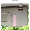 Visera Solar de Coche Organizador de Puntos Bolsillo de Almacenamiento Bolsa Estuche Titular para Tarjeta IC Gafas Pin de Sujeción Guardado Ordenación Accesorios de Coche Auto