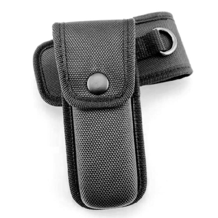Work Belt Sheath Pouch in Nylon with Button Flap Closure for Hiking, Camping, Fishing and Daily Utility Carry Use
