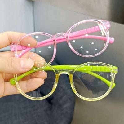 2PCS Kids Anti Radiation Eyeglasses To Protect The Eye Glasses Protect Glasses Against Blue Light Glasses