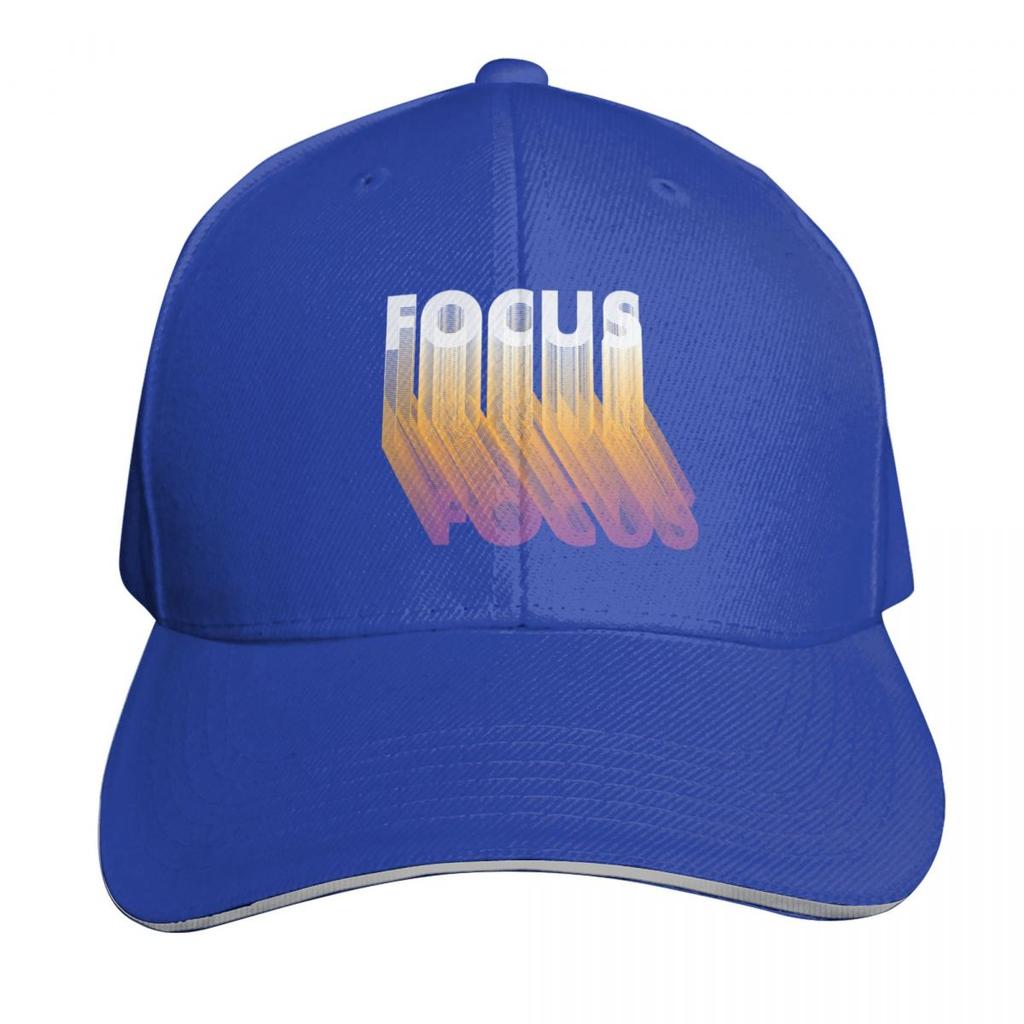 Focus mindset funky lettering Baseball Cap Trucker Hat Brand Unisex cap Designer Hat Wild Ball Hat Baseball For Unisex Womens