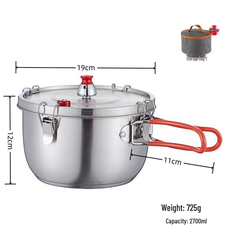 OEING Outdoor Stainless Steel Micro Pressure Cooker Set 1