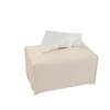 Tissue Box Cover Refined Pu Leather Foldable Tissue Box Holder - Decorative Holder/Organizer For Bathroom Vanity Countertop
