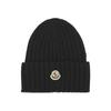Moncler Mütze Logo-Aufnäher Wolle 3B00006 M1115 999