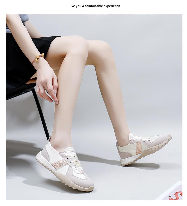 Повседневные дышащие нескользящие кроссовки женские кроссовки летняя обувь для прогулок — фото 7