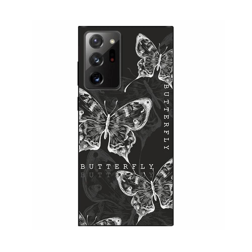 Pro Samsung Galaxy Note 20 Ultra Pouzdro Barevně Malované Měkký Tekutý Silikonový Kryt Telefonu Pro Pouzdra Samsung Galaxy Note 20 Note20