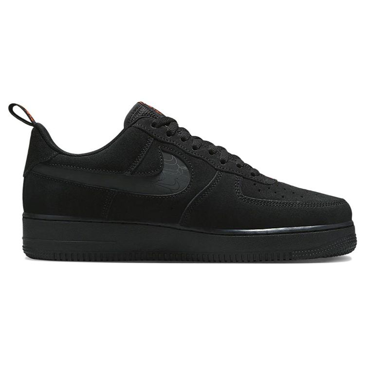 Nike Air Force 1 07 LV8 Reflective Swoosh - Black Crimson Men Sneakers Light-Crimson DZ4514-001