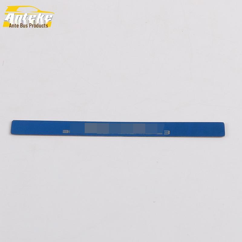 Ankai Stainless Steel E3 Rear Guard Plate and Trunk Protection Sequin Sticker