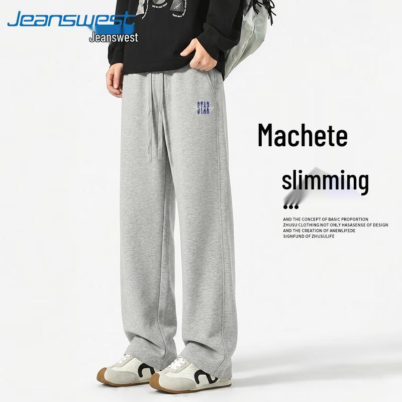 Jeanswest Men s Summer Loose Straight Sport Sweatpants 3XL
