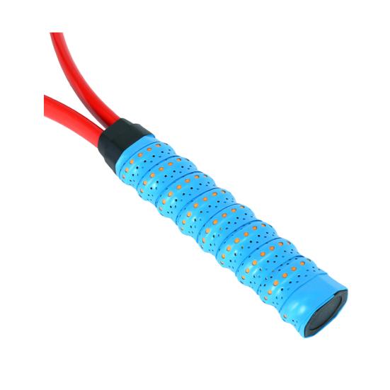 

110СМ Лента для обмотки ручки теннисной ракетки Противоскользящая Впитывающая пот Ударопрочная Дышащая Эластичная Многофункциональная Удочка синий