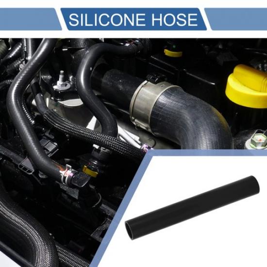 

35mm 1.38 ID 300mm 11.81 Length 0° Black Car Silicone Hose Universal