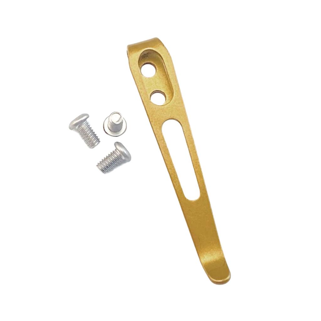 Werkzeugtaschenclip aus Edelstahl Rückklemme für handgefertigte Cutter-Sonderanfertigungen und Wartung Werkzeug zum Tragen in der Tasche