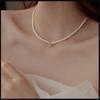 Elegante Gänseblümchen-Perlen-Choker-Halskette: High-End, Ultra-Feines, Leichter Luxus Design für Damen