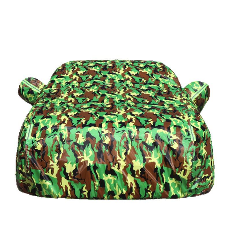 Silver Sunshade Car Cover: Full Protection Against Sun, Rain, and Dust for Sedans and SUVs