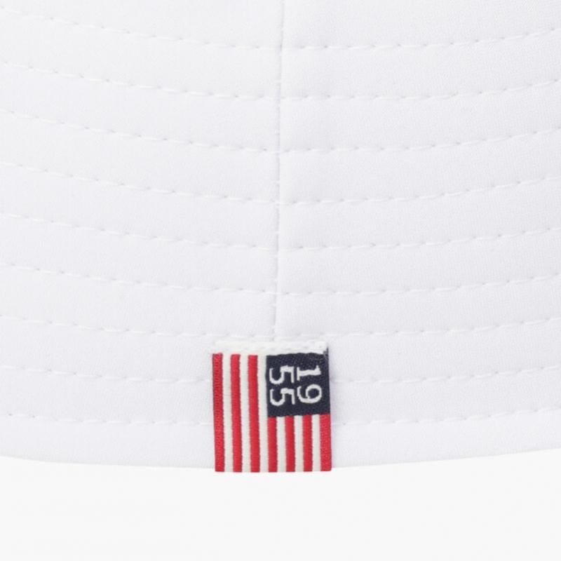 MunSingwear Men S Signature Bucket Hat White Mr121mcp12