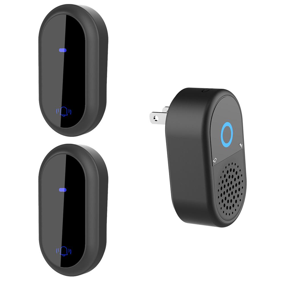 Новий бездротовий дверний дзвінок з живленням від енергії руху, висока гучність 433 МГц для складу або вулиці біля вілли