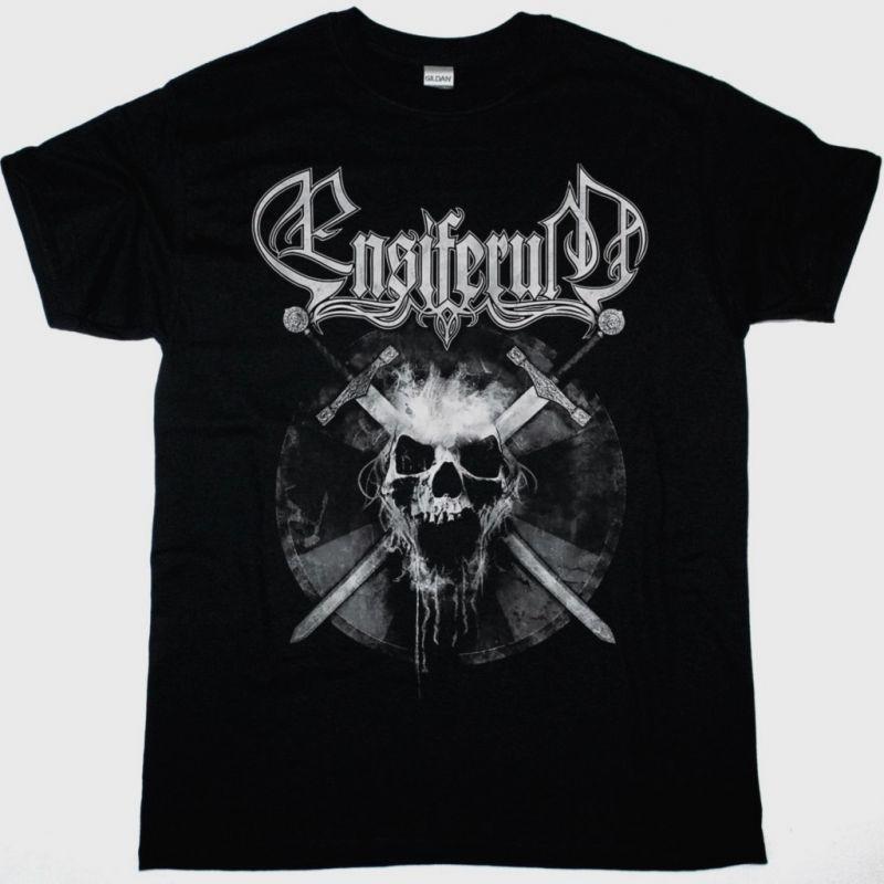 ENSIFERUM SKULL NEW BLACK T-SHIRT L