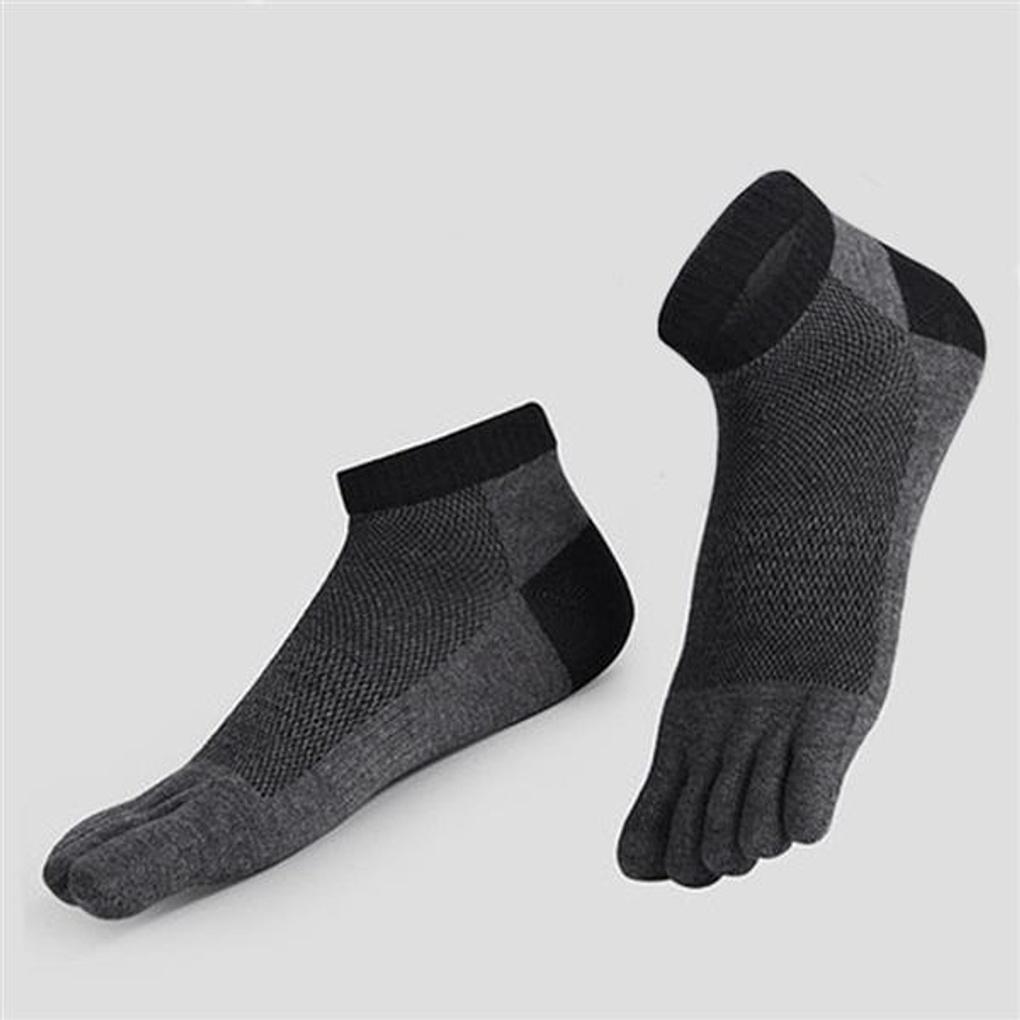 Point Men's Toe Socks (Black)