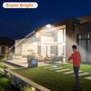 106 LED Solar Light Outdoor Waterproof With Motion Sensor Floodlight Remote Control 4 Modes For Patio Garage Backyard