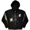 Bring Me The Horizon Unisex Adult Nailed Symbol Back Print Full Zip Hoodie