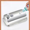 Modern Stainless Steel Soap Dispenser Wall Mount With Hand Press For Kitchen And Bathroom Use