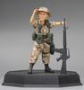 FineMolds World Fighter Collection Army Female Soldier Sandy Colt M16A2 Plastic Model Unpainted Assembly Kit FT05 1/12? U.S. (Gulf War) &