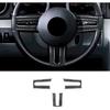 Car Steering Wheel Button Sticker for Ford Mustang 20052006200720082009 Accessory Decal Carbon Fiber Interior Cover