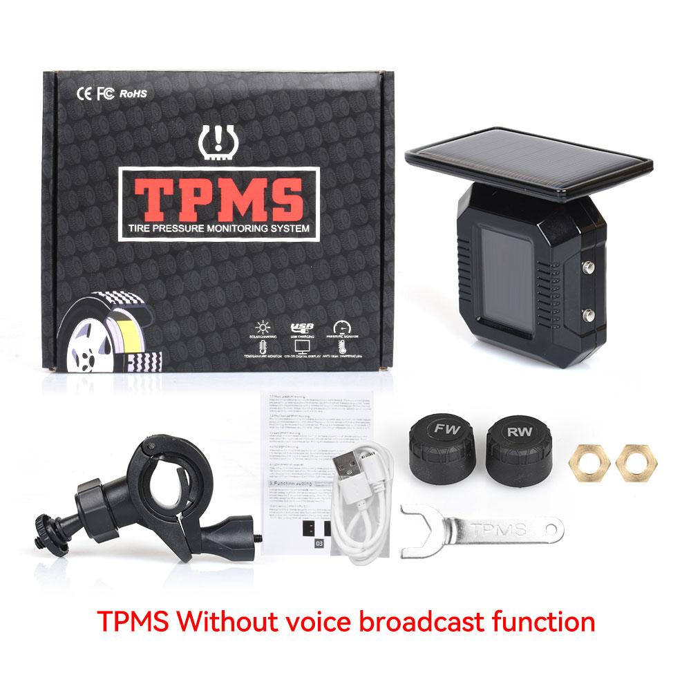 

Датчики давления в шинах для мотоциклов на солнечных батареях TPMS, система контроля давления в шинах, внешний датчик для мотоциклов TPMS
