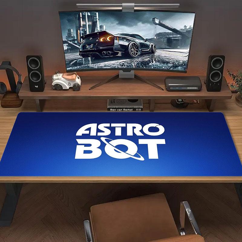 ASTRO BOT Large Size Mouse Pad Large Gaming Table Cushion Non-slip Laptop Tablet Big Mousepad XXL Mat Mini PC Playmat With Lock edge