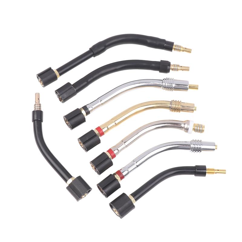 Mb15Ak24Kd36Kd25Kd Welding Gun Bend Gooseneck Tube Universal Gun Barrel European Style Double Protection Welding Machine Parts