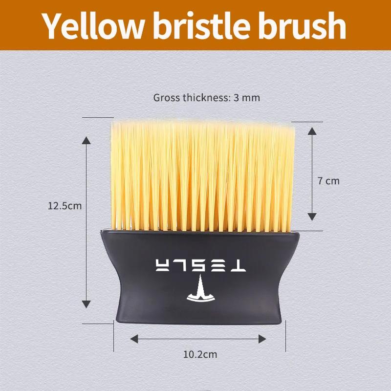 ALY1 Car Air Outlet Cleaning Tool Dust Brush Car Accessories Kit Key For Tesla Y X Model 3 S Roadster Juguete Coil Cybertruck Bonina