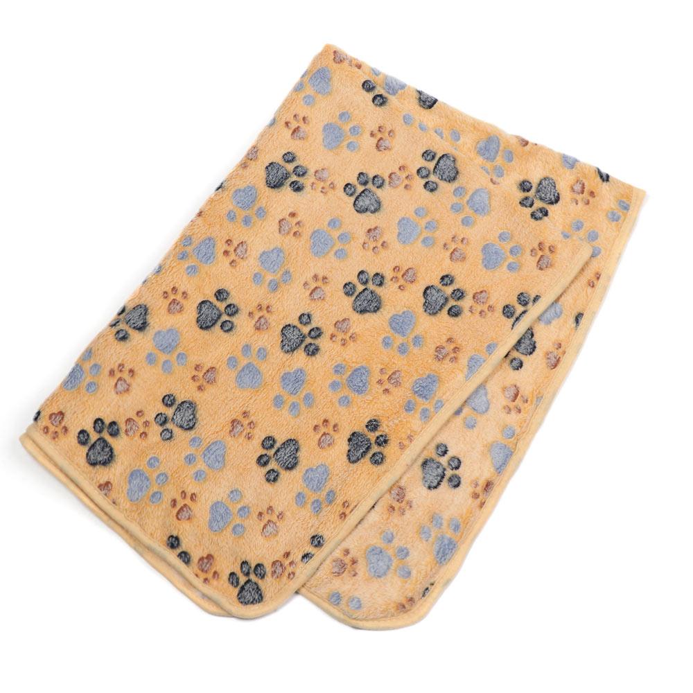 Soft Comfortable Sleeping Cat Puppy Pet Blanket Kennel Dog Cushion Mat Mat (brown,25x25cm)