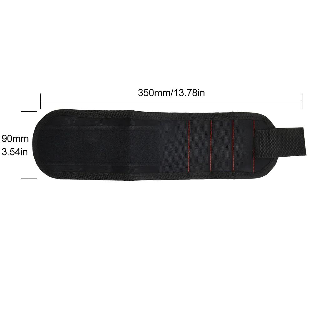 Magnetisches Armband Tragbare Werkzeugtasche Magnet Elektriker Armband Halten von Schrauben Nägel Muttern Bolzen Bohrer Reparaturwerkzeuge Halter