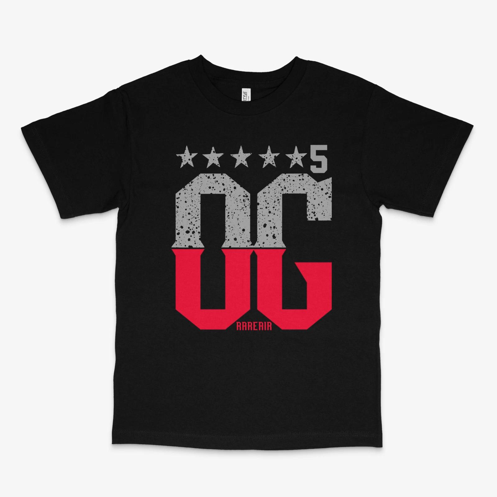 OG 5 s Black Tee XXL