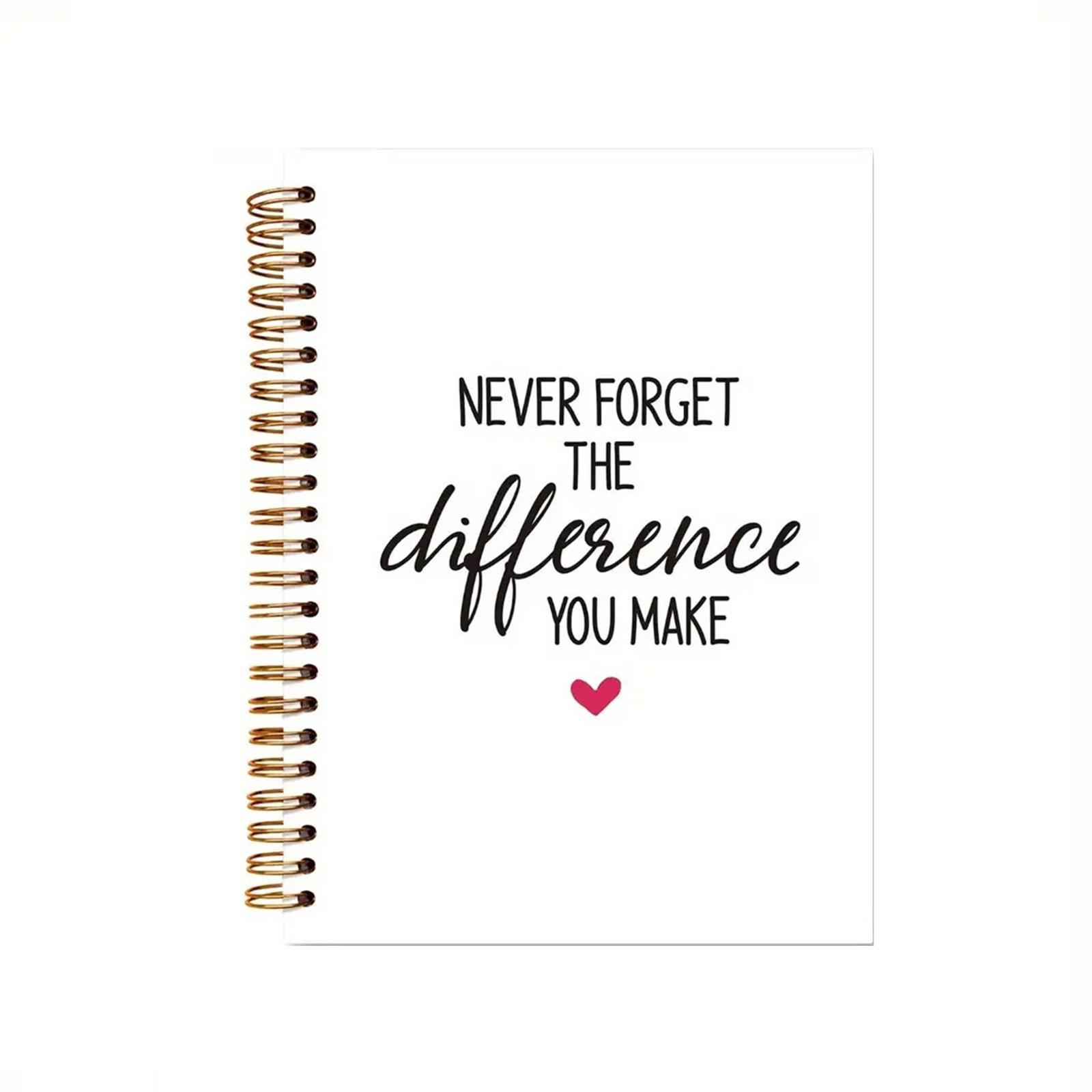 

Мотивационный спиральный блокнот А5 One Size