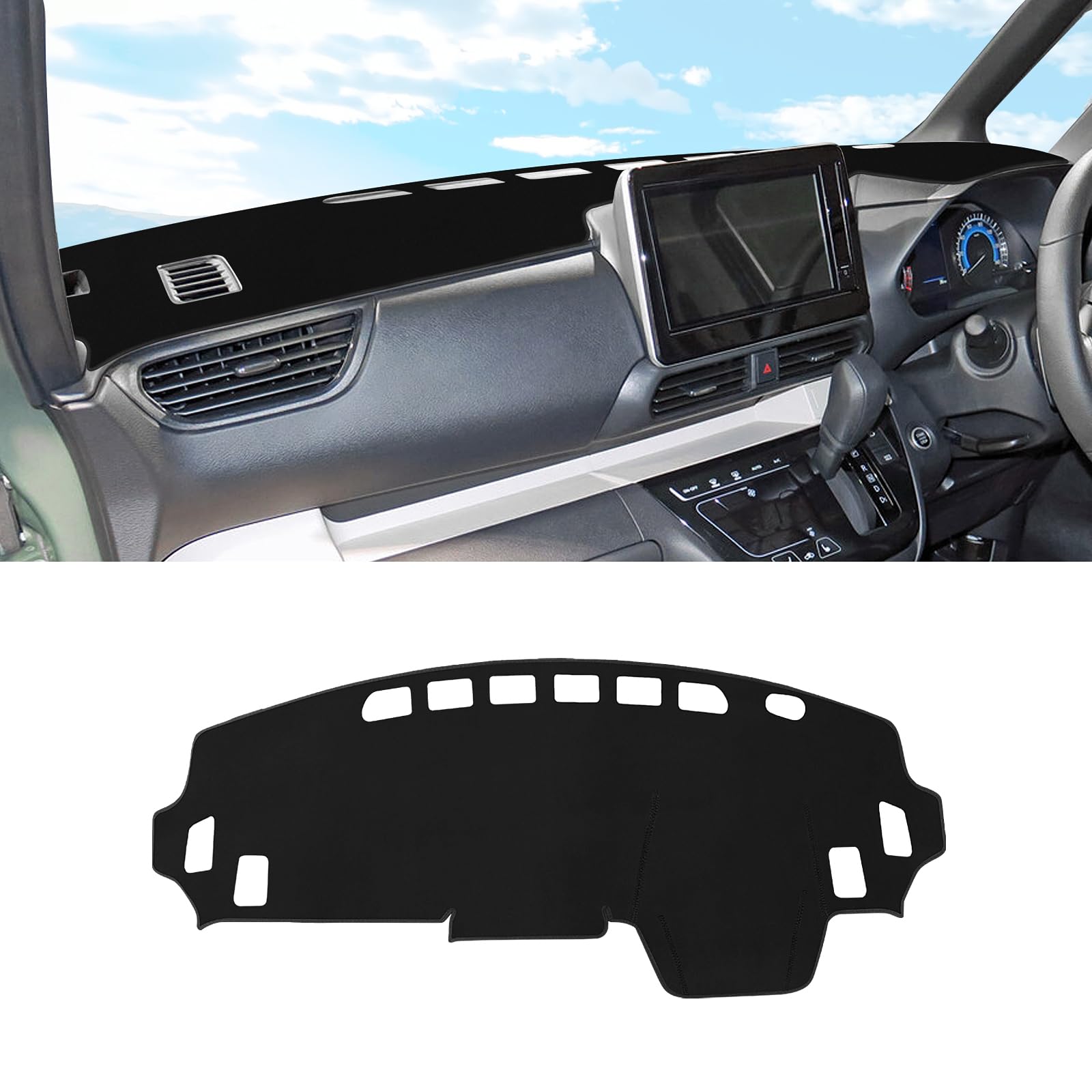 

Mitsubishi Delica Mini Серия B3 Совместим с приборной панелью и B38A Включает защиту приборной панели и солнцезащитный козырек Модели Mitsubishi Delica Mini серии B3