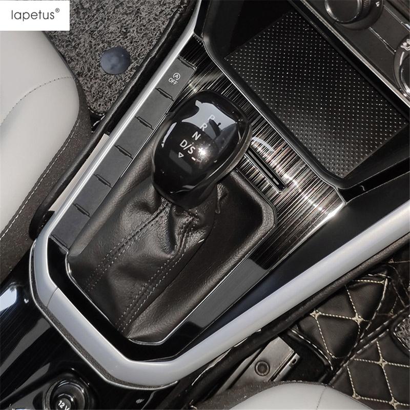 Central Control Gear Shift Panel Decoration Cover Trim For VW Volkswagen Polo - Car Stainless Steel Interior Accessories