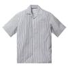 Deosyeocheuhauseu Open Collar Stripe-Navy