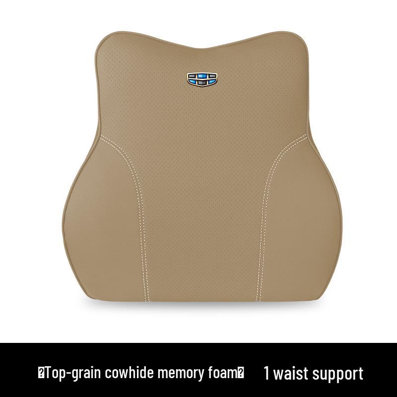 Geely Compatible Comfort Set: Air-Conditioned Comforter, Pillow, Lumbar Support for Xingyue, Xingrui, Emgrand S, Boyue, & Vision X.