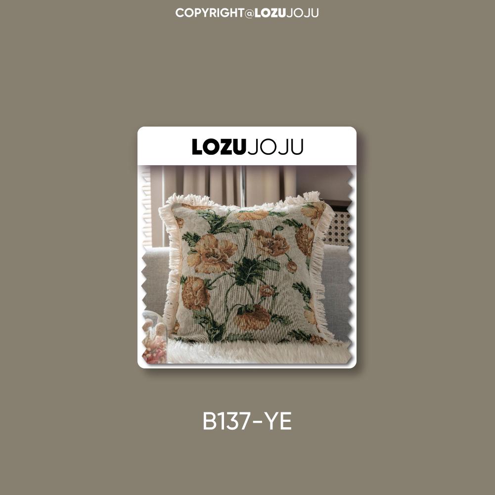 1PC LOZUJOJU Fashionable Artistic Pillowcase Polyester Tassel Pillowcase For Sofa Living Room Home Decor