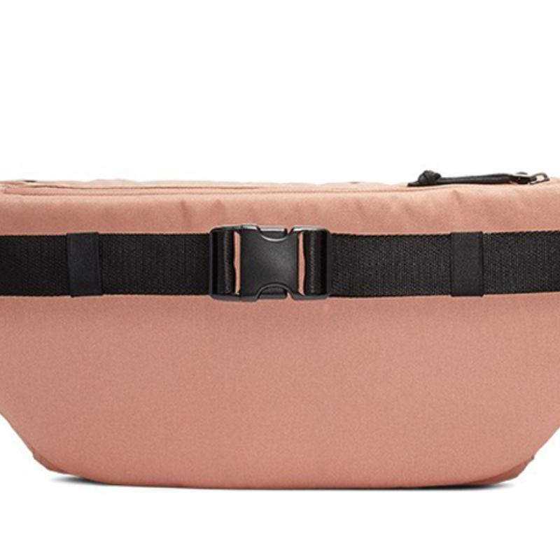 Nike Polyester Gym Bag One Shoulder Crossbody Fanny Pack Unisex Orange Pink Casual BA5751-605