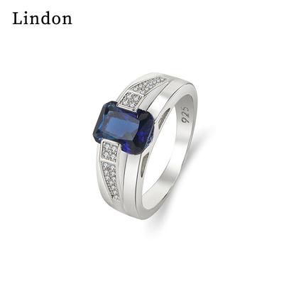Lindon Klassischer Zirkonring aus Kupferlegierung, Damenschmuck, Hochzeitsversprechen, Partygeschenk