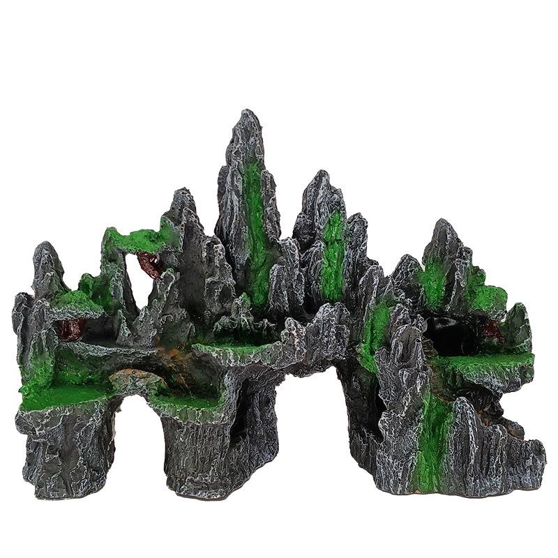 Large Resin Imitation Stone for Creative Rockery Landscaping & Aquarium Decor