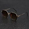 Large frame one-piece sunglasses, fashionable high-end men's and women's sunglasses, UV protection ins advanced sense