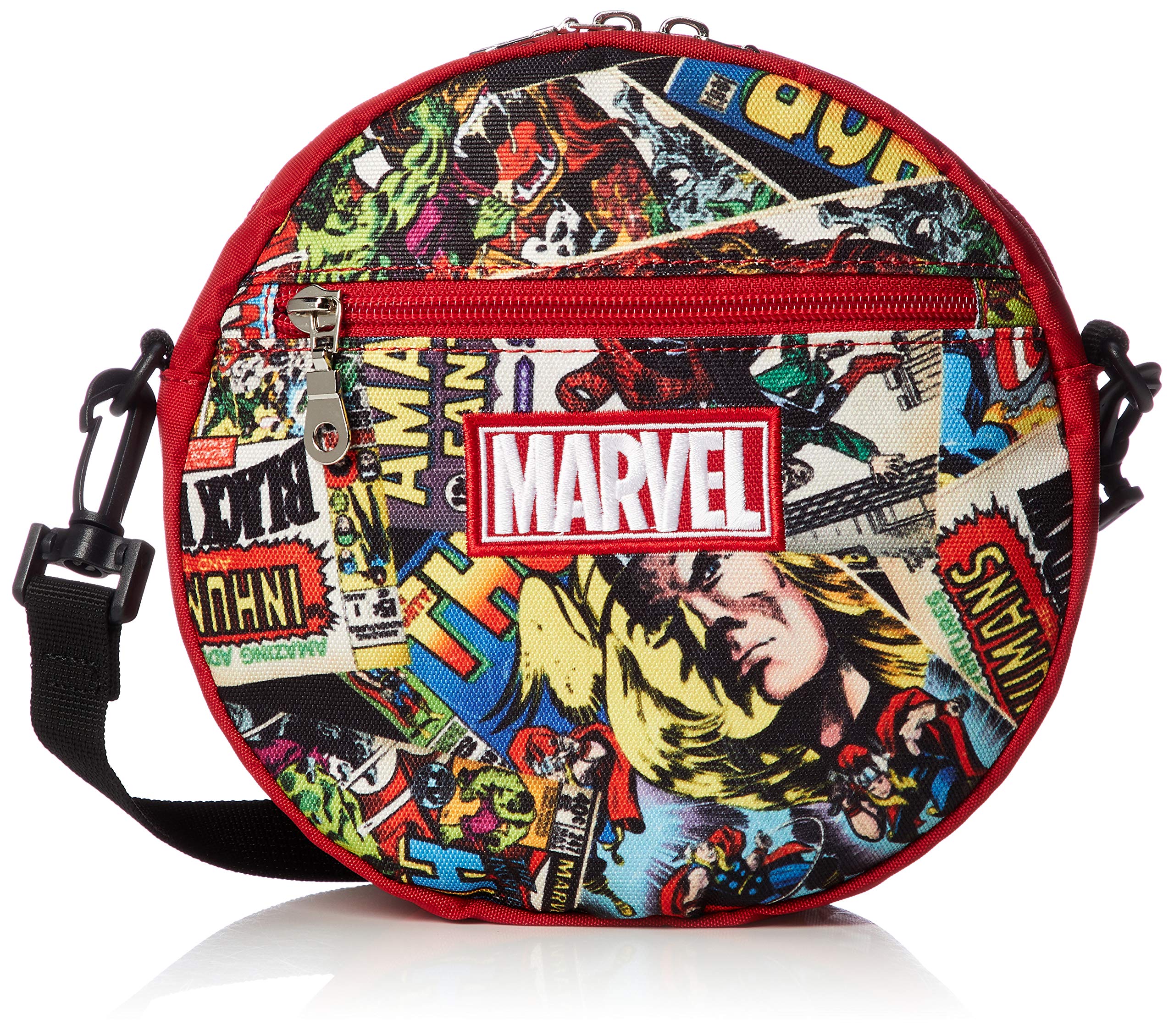 

Marvel Comic Book Series Circle Shoulder Bag MV-216b RD (MV-217) [Used]