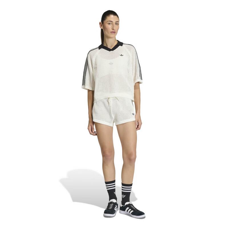 adidas Originals Women's Crochet Polo Shirt
