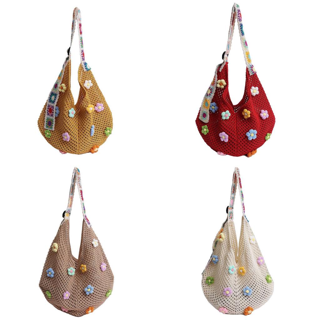 Cotton Large Tote Bag With Double Shoulder Straps For Casual Travel And Daily Use