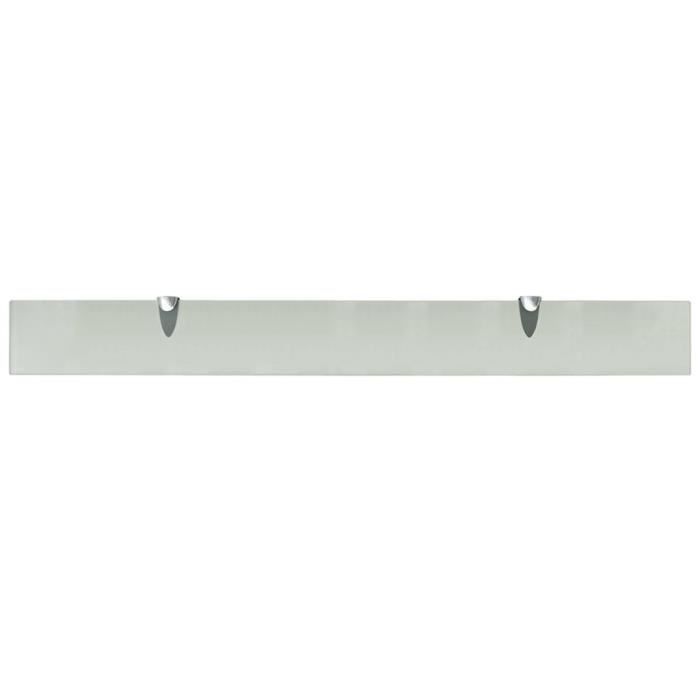 Étagère murale en verre 90x10 cm 8 mm - VIDAXL - Scandinave - Moderne