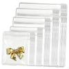 50Pcs Jewelry Storage Bags Packing Pouch Organizer Dustproof Self Seal Accessory Transparent