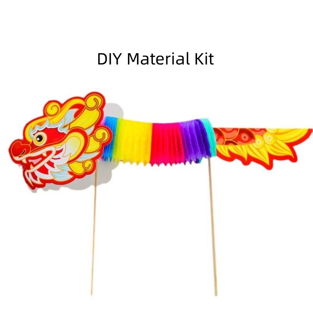 Ancient Chinese Style Goat Year Handheld Hanging Ornament Lion Dance Garland Craft Kids Craft